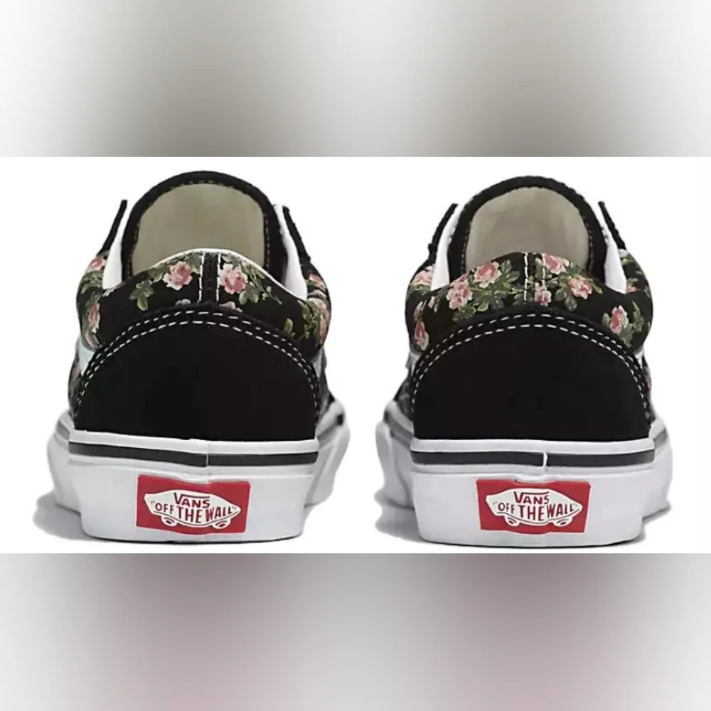 Vans Old Skool 'Wallflower Floral' Pre-School Sneakers Size 11 New - Picture 3 of 10